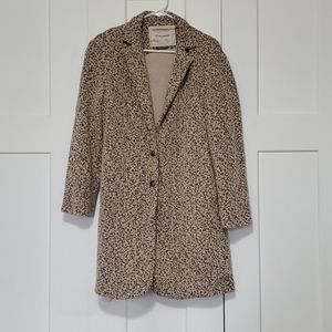 Leopard print Coat
